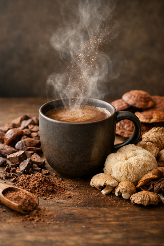 La Revolución del Cacao y los Hongos Funcionales: Una Alianza Milenaria para la Vida Moderna